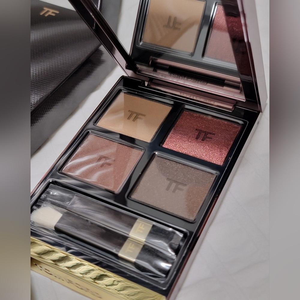 NIB Tom Ford Eye Color Quad Creme Eyeshadow Palette #46 Ember Bronze
